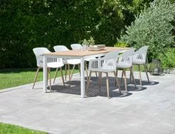 JUTLANDIA RAMTEN L206 Bord Hårdträ + 4 RAVNEBAKKE Stol Vit 7 JUTLANDIA RAMTEN L206 Bord Hårdträ + 4 RAVNEBAKKE Stol Vit -butiken JUTLANDIA 201757