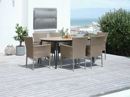 JUTLANDIA Bord TAGEHOLM B120xL120/170 Natur 4 JUTLANDIA Bord TAGEHOLM B120xL120/170 Natur - Bild 2