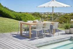 Stapelstol NABBEN Beige -butiken JUTLANDIA 201789