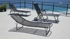 Solsäng HALDEN B60xL189 Svart -butiken JUTLANDIA 202108