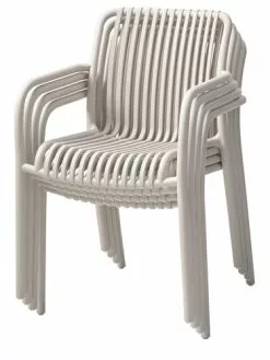 Stapelstol NABBEN Beige -butiken JUTLANDIA 202648