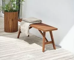 JUTLANDIA Bänk GANGESBRO B110xD30 Hårdträ 11 JUTLANDIA Bänk GANGESBRO B110xD30 Hårdträ -butiken JUTLANDIA 203914