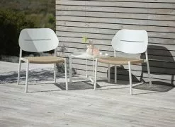 JUTLANDIA Loungestol NAKKENSHUSE Vit -butiken JUTLANDIA 203915