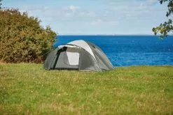 Tält LAMMEFJORD 4-manna Oliv/grå -butiken JUTLANDIA 204604