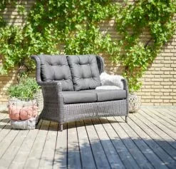 JUTLANDIA Loungesoffa FALKENBERG 2-sits Grå 8 JUTLANDIA Loungesoffa FALKENBERG 2-sits Grå -butiken JUTLANDIA 99497